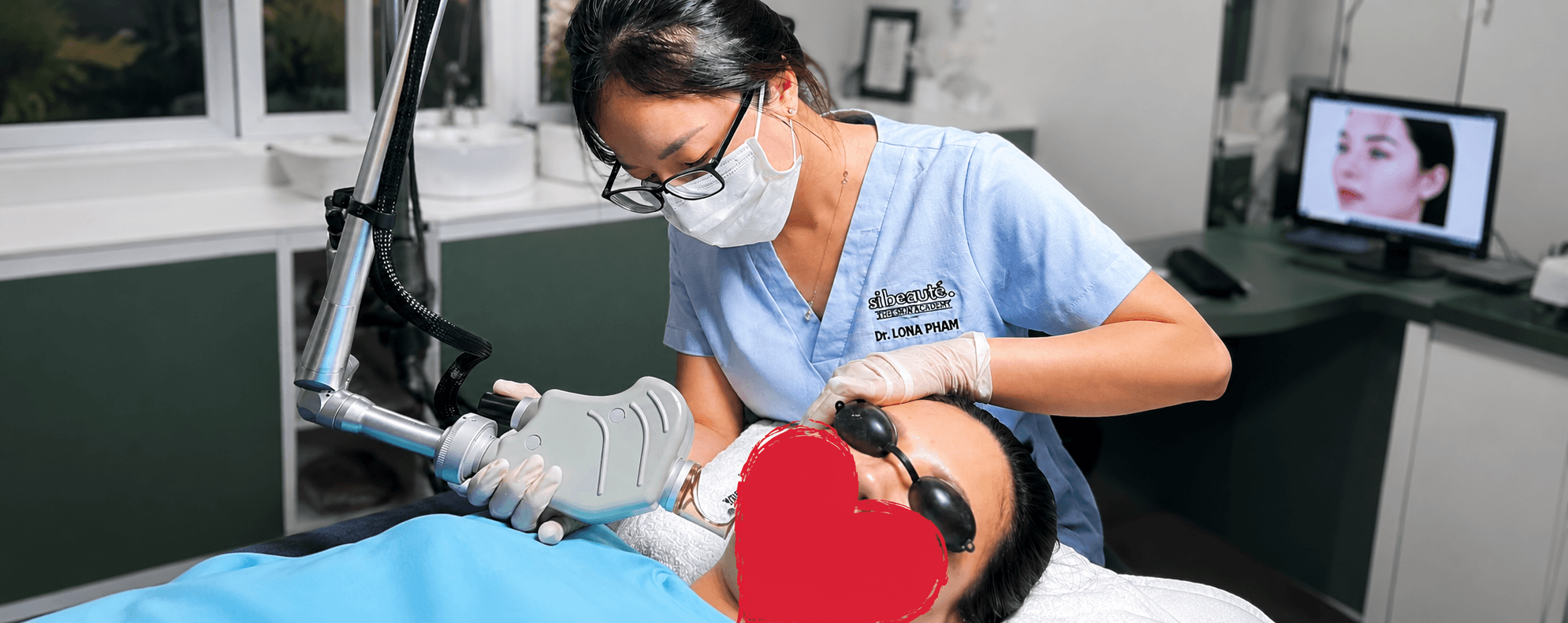 Công nghệ điều trị sẹo lõm bằng F-Laser hiện đại tại SI Beauté