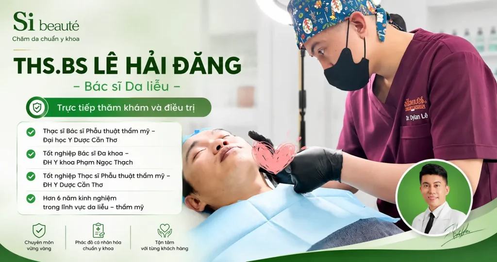 Thạc Sĩ Bác sĩ da liễu giỏi quận bình tân Lê Hải Đăng
