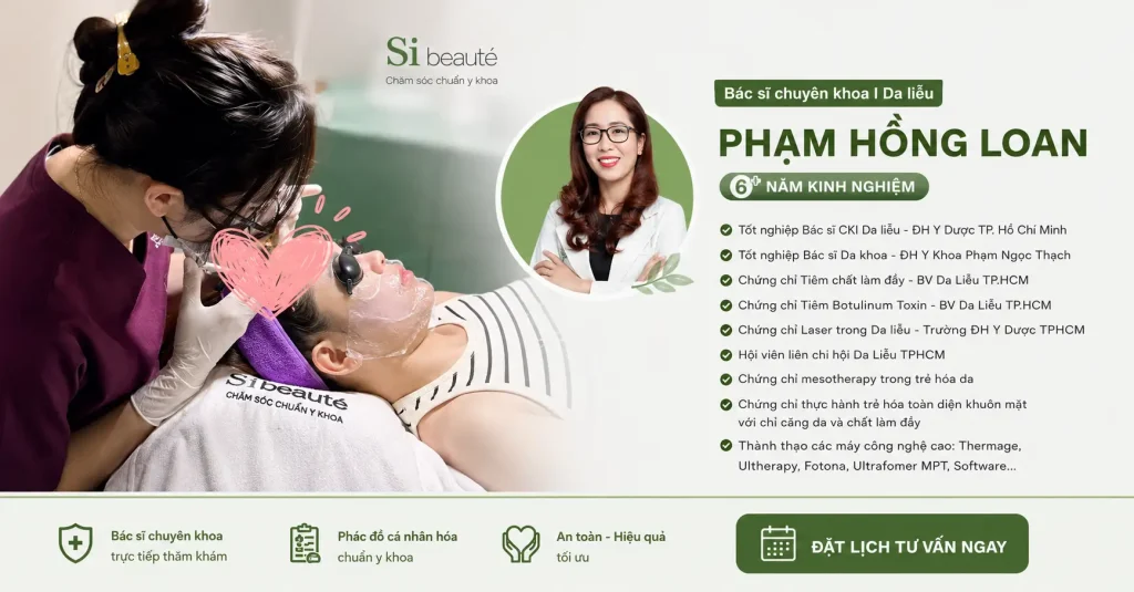 bác sĩ da liễu giỏi quận bình tân Phạm Hồng Loan