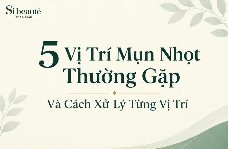 5 Vị Trí Mụn Nhọt Thường Gặp Và Cách Xử Lý Từng Vị Trí