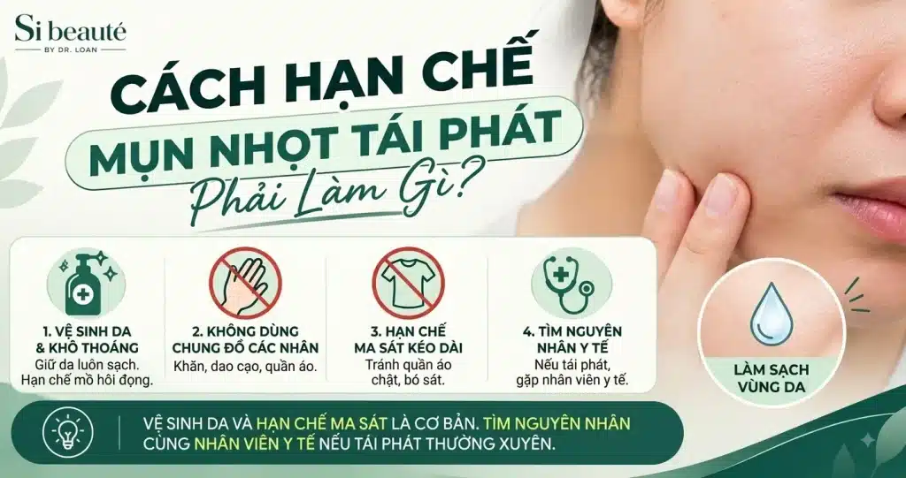 Cách Chăm Sóc Mụn Nhọt Sưng Đau Tại Nhà