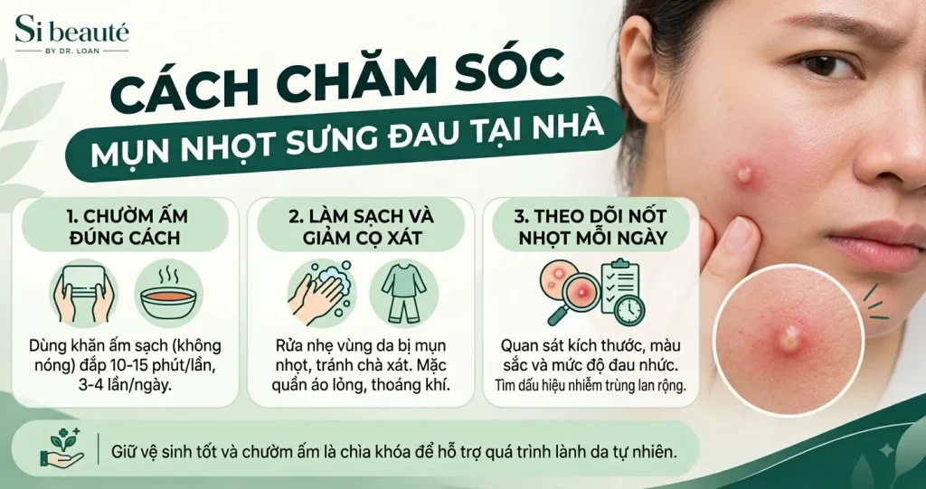 Cách Hạn Chế Mụn Nhọt Tái Phát
