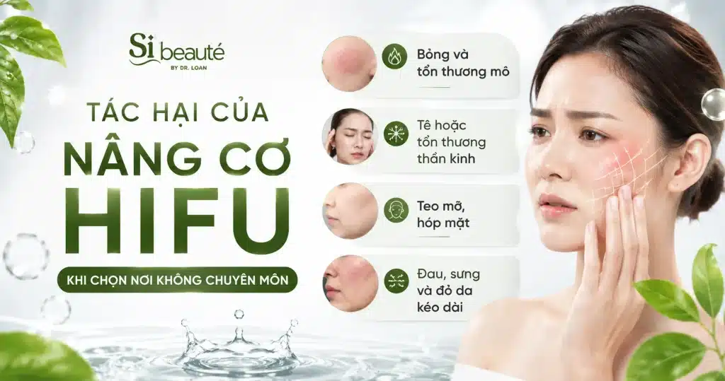 Tác hại của nâng cơ HIFU khi chọn nơi không chuyên môn