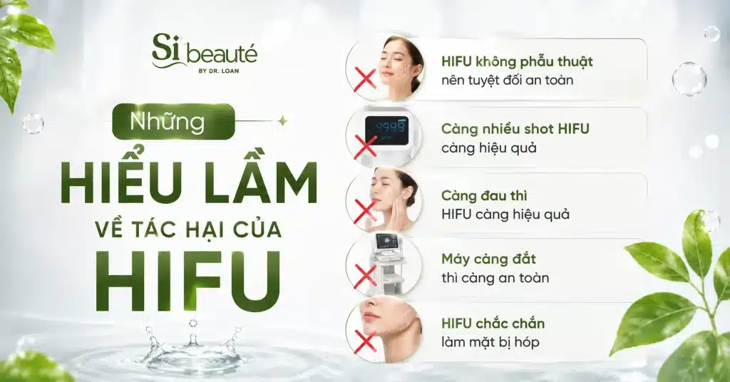 Những hiểu lầm về tác hại của HIFU