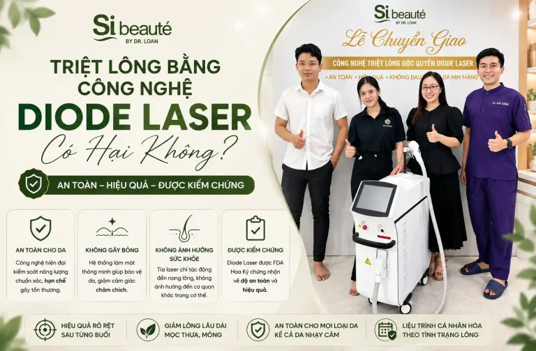 Triệt Lông Bằng Công Nghệ Diode Laser Có Hại Không?