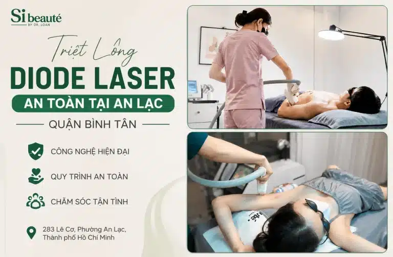 Triệt Lông Diode Laser Tại An Lạc, Quận Bình Tân