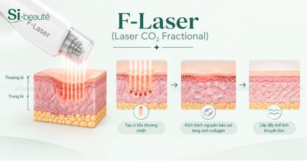Cơ chế hoạt động của máy F Laser - tạo ảnh bởi Ai